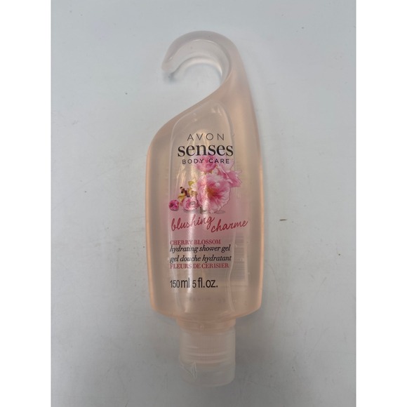 Avon Senses~Blushing Cherry‎ Blossom Shower Gel~5 fl. oz~New~ - Picture 1 of 4